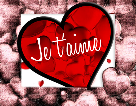 carte Je t'aime