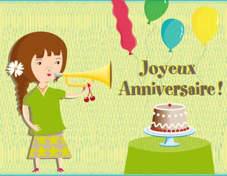 carte Joyeux anniversaire !