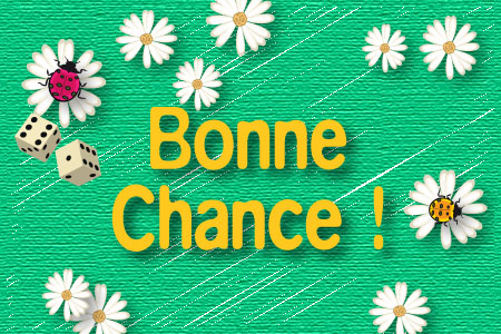 carte Bonne chance !