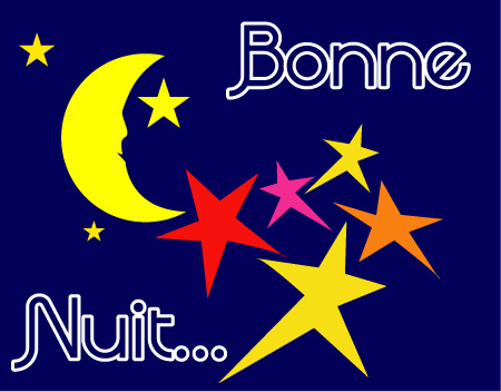 carte Bonne nuit...