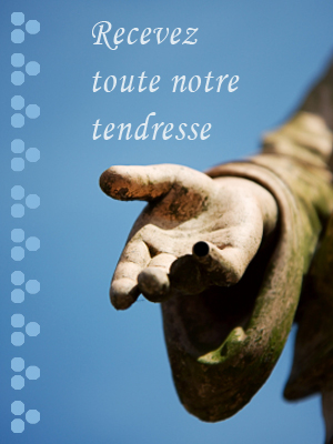 carte Recevez toute notre tendresse