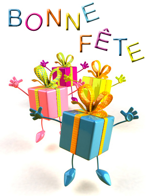 carte Bonne fête !