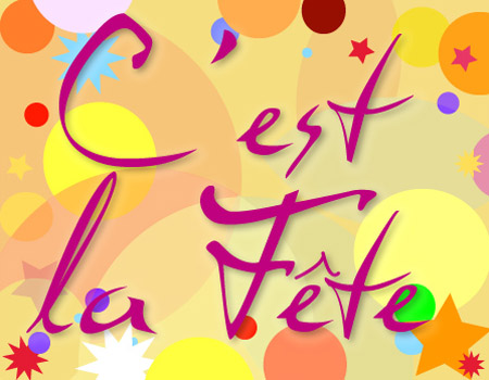 carte C'est la fête