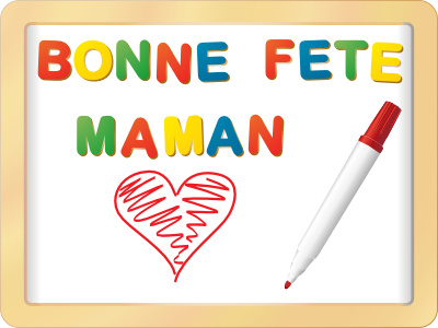 carte Une bonne fête Maman