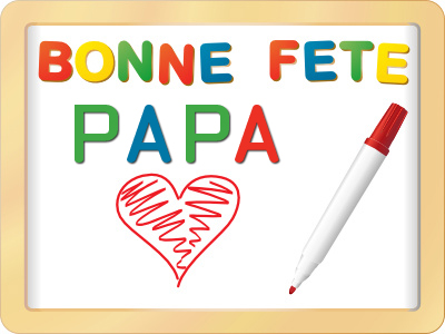 carte Bonne fête Papa