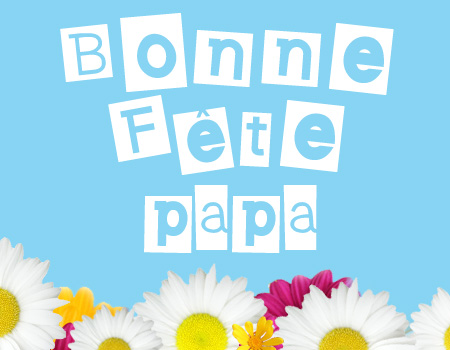 carte Bonne fête papa