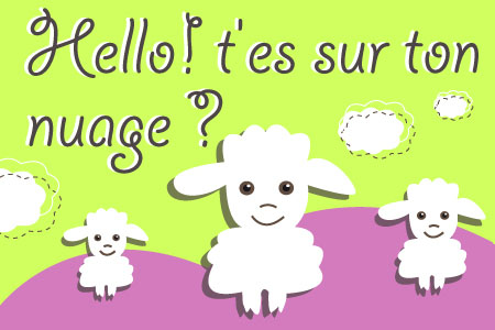 carte Hello ! T'es sur ton nuage ?