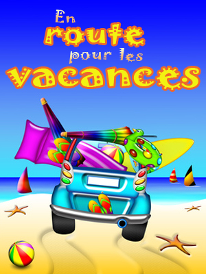 carte En route pour les vacances