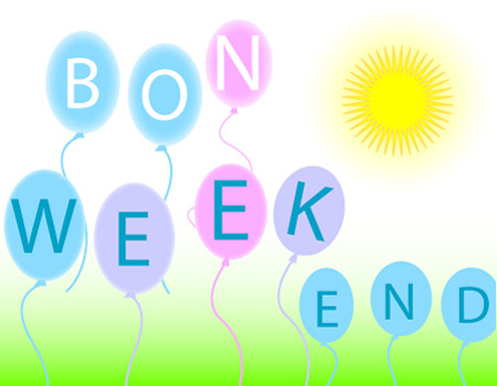 carte Bon week-end